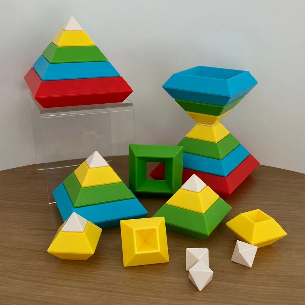 Stacking Pyramid Pieces